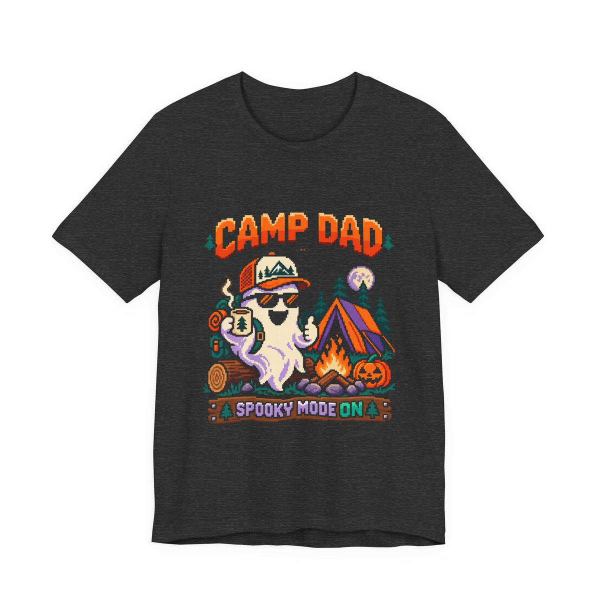 Camp Dad Spooky Mode On Tee