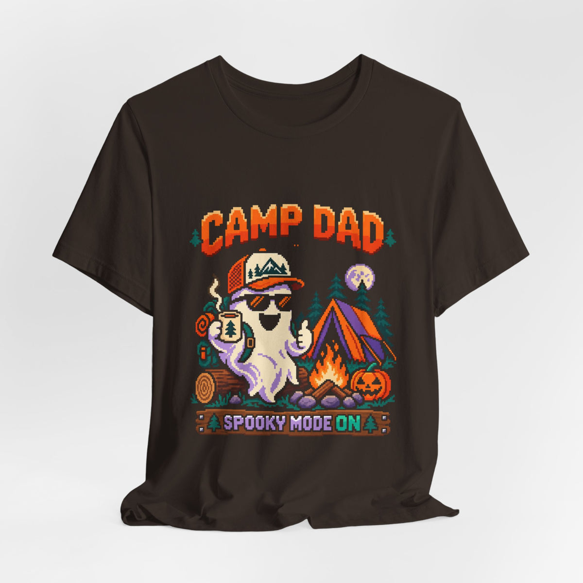 Camp Dad Spooky Mode On Tee