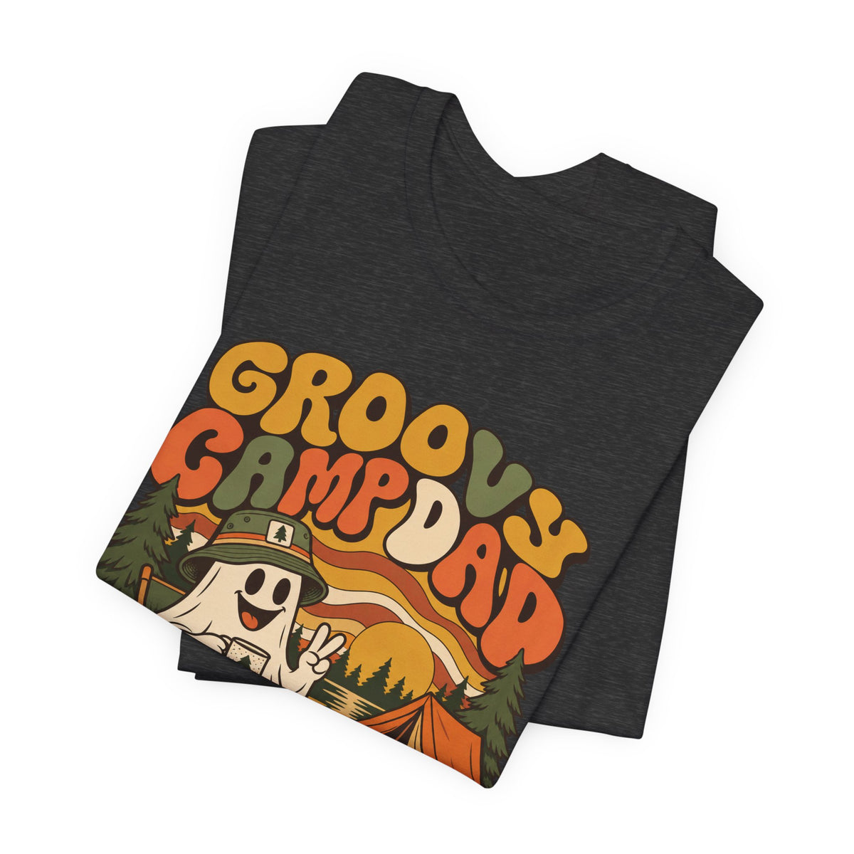 Groovy Camp Dad Spooky Nights Tee
