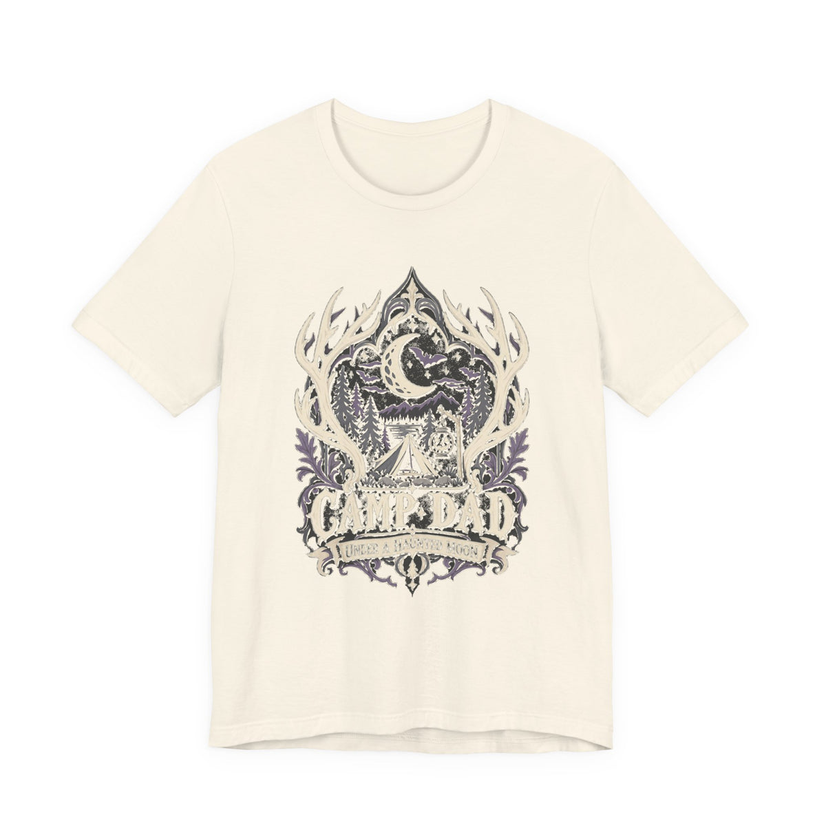 Camp Dad Under A Haunted Moon Tee