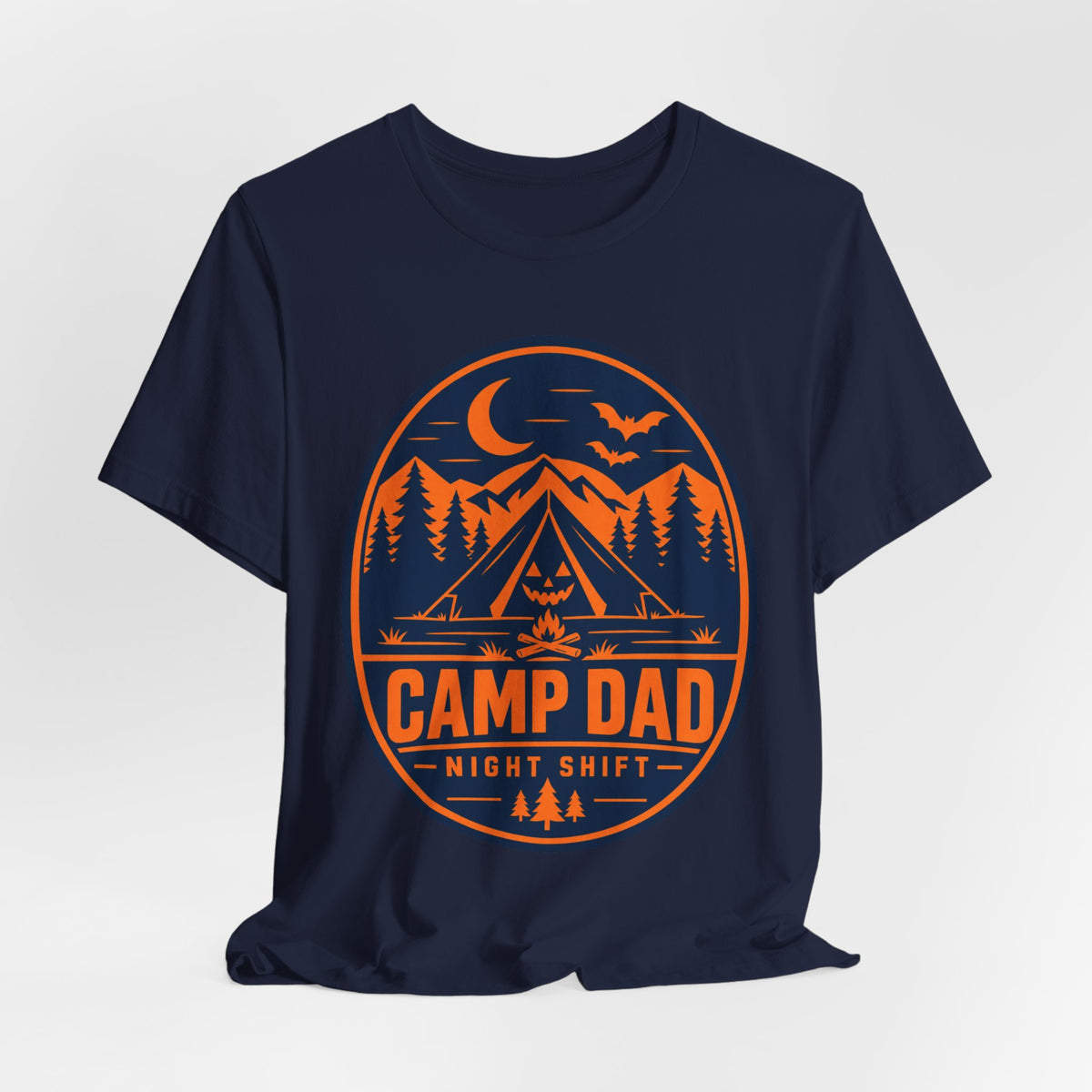 Camp Dad Night Shift Halloween Tee