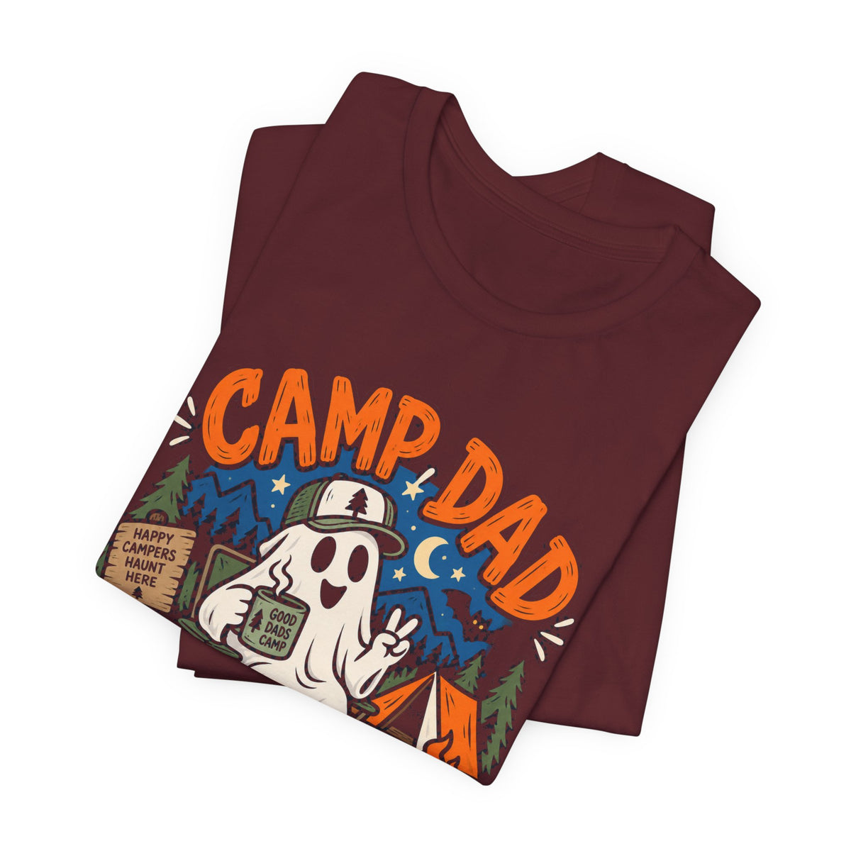Camp Dad Boos & S'mores Tee