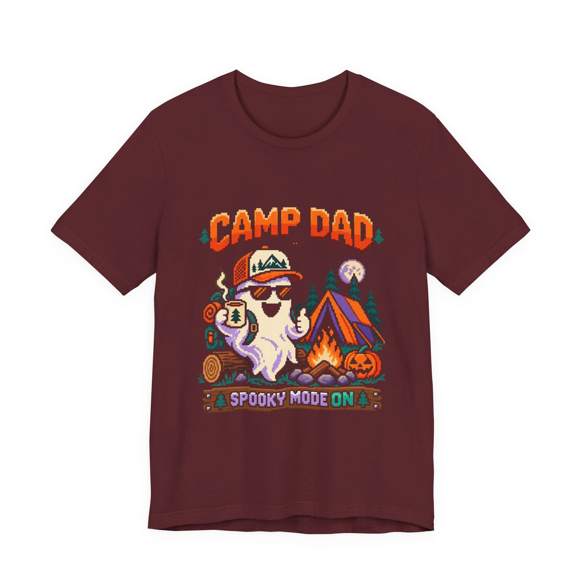 Camp Dad Spooky Mode On Tee