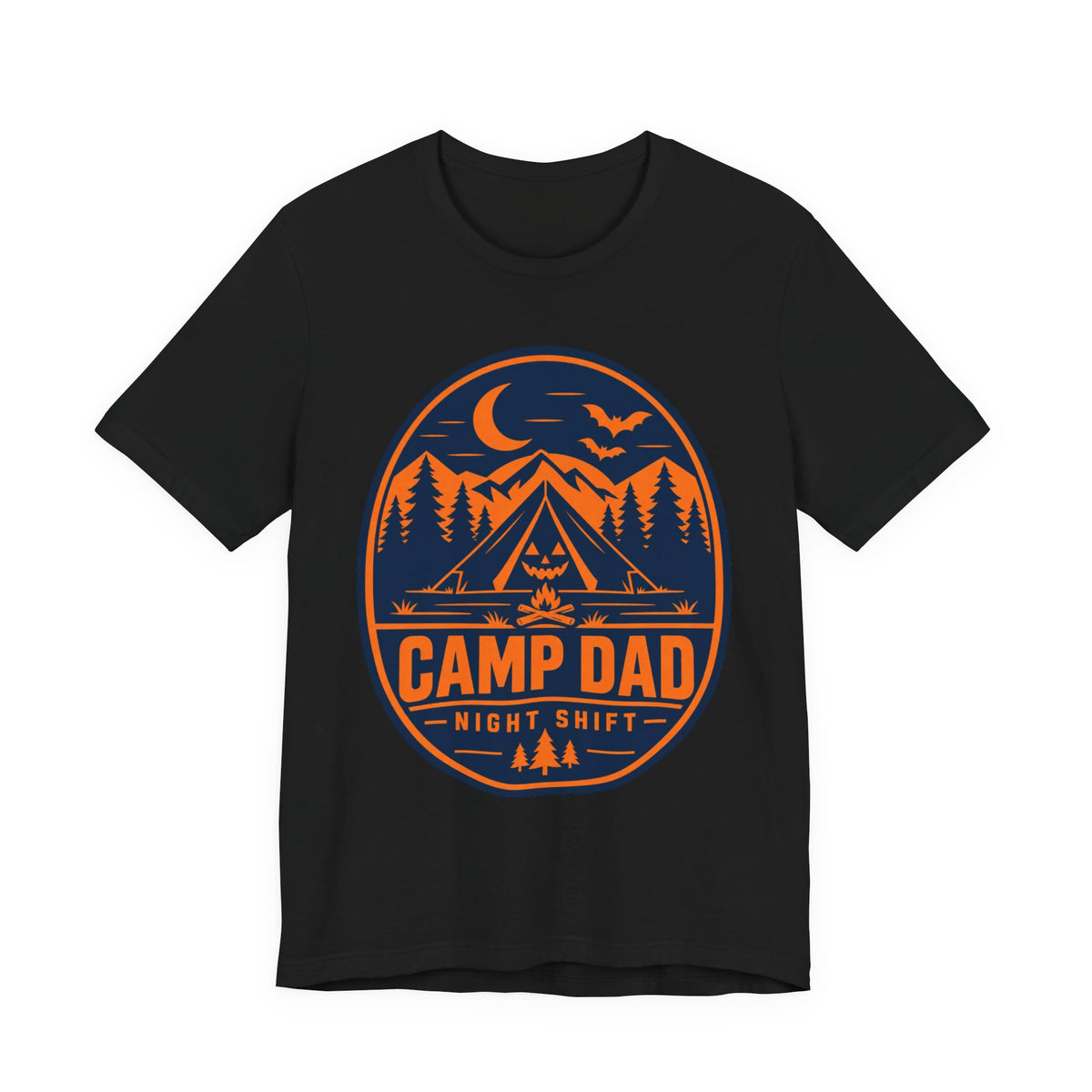 Camp Dad Night Shift Halloween Tee