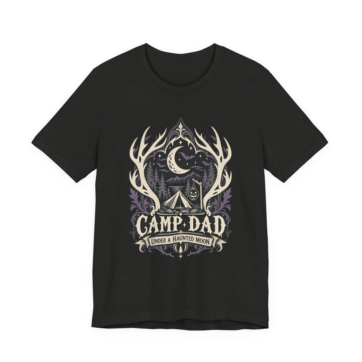 Camp Dad Under A Haunted Moon Tee