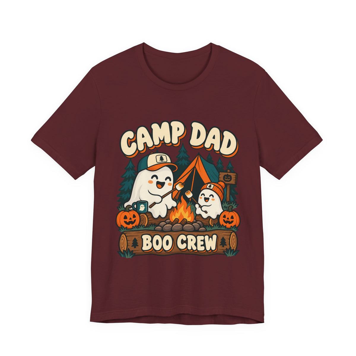 Camp Dad Boo Crew Halloween Tee