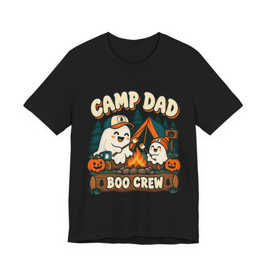 Camp Dad Boo Crew Halloween Tee
