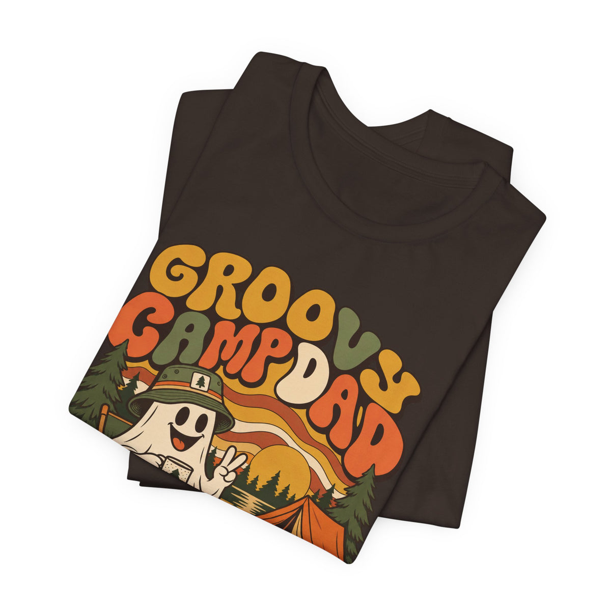Groovy Camp Dad Spooky Nights Tee