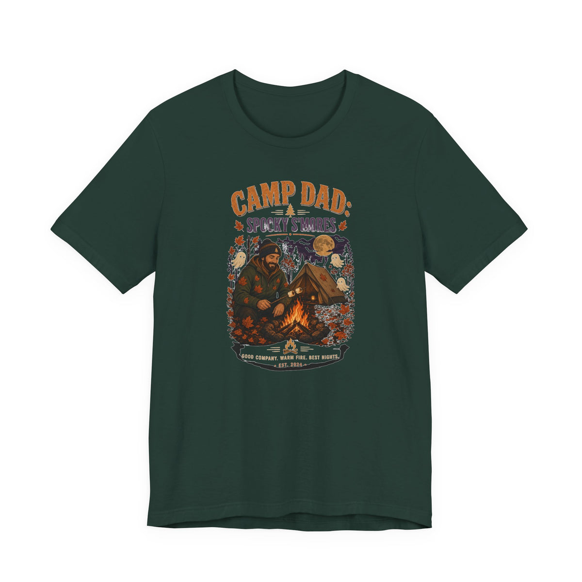 Camp Dad — Spooky S'mores