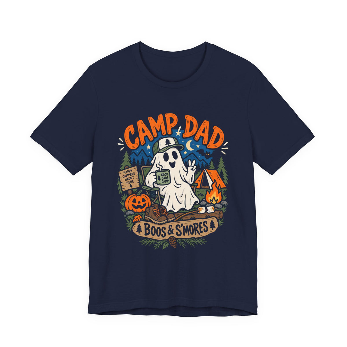 Camp Dad Boos & S'mores Tee