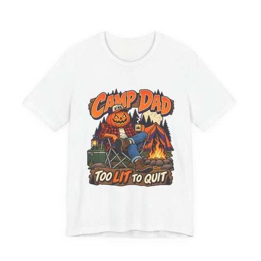 Too Lit To Quit Campfire Tee