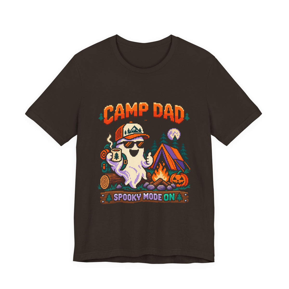 Camp Dad Spooky Mode On Tee