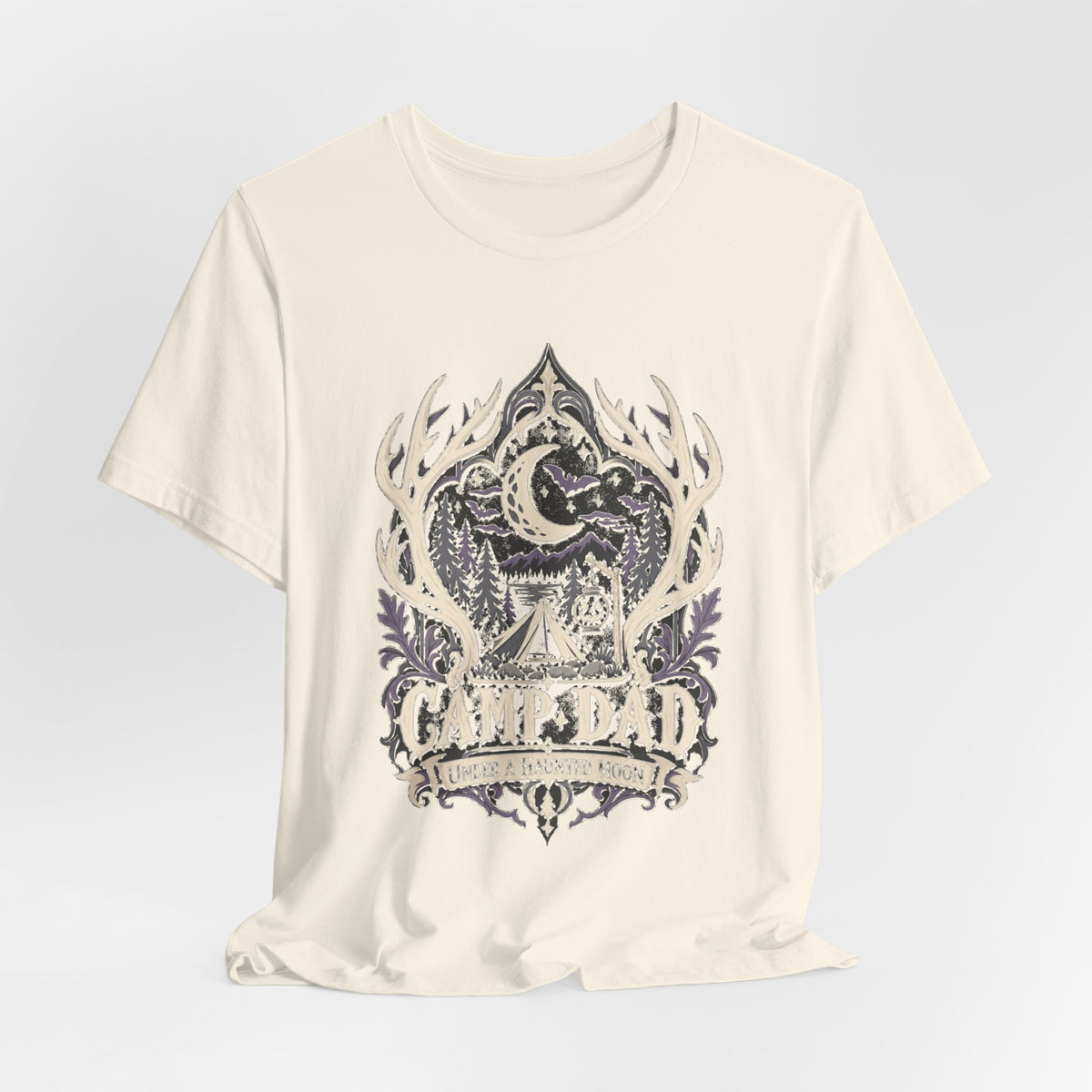 Camp Dad Under A Haunted Moon Tee