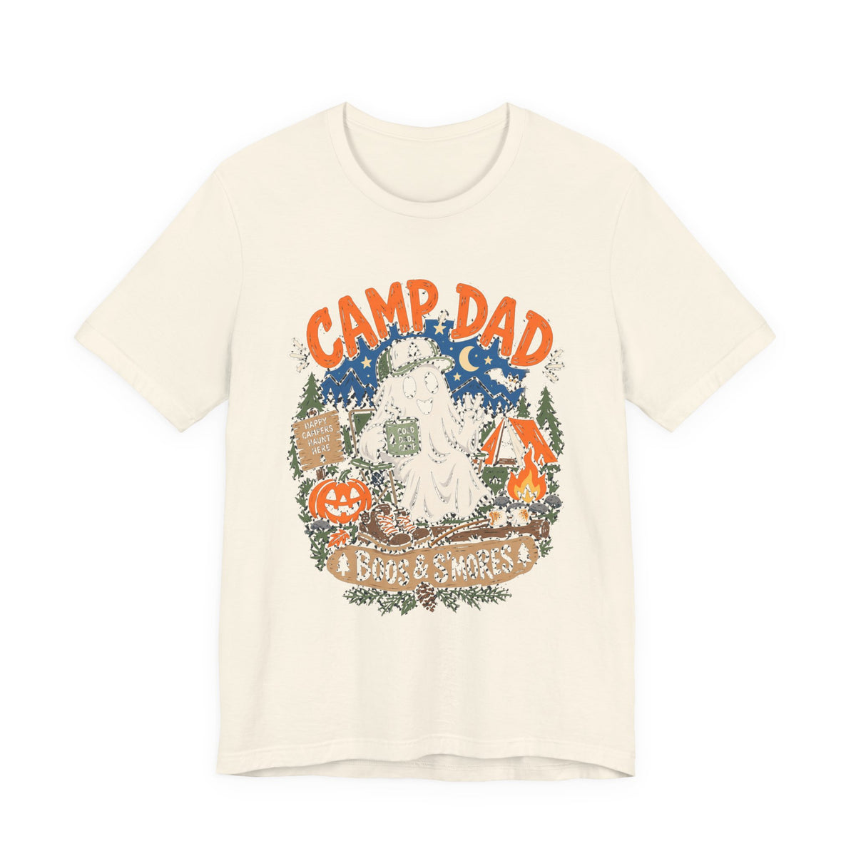 Camp Dad Boos & S'mores Tee