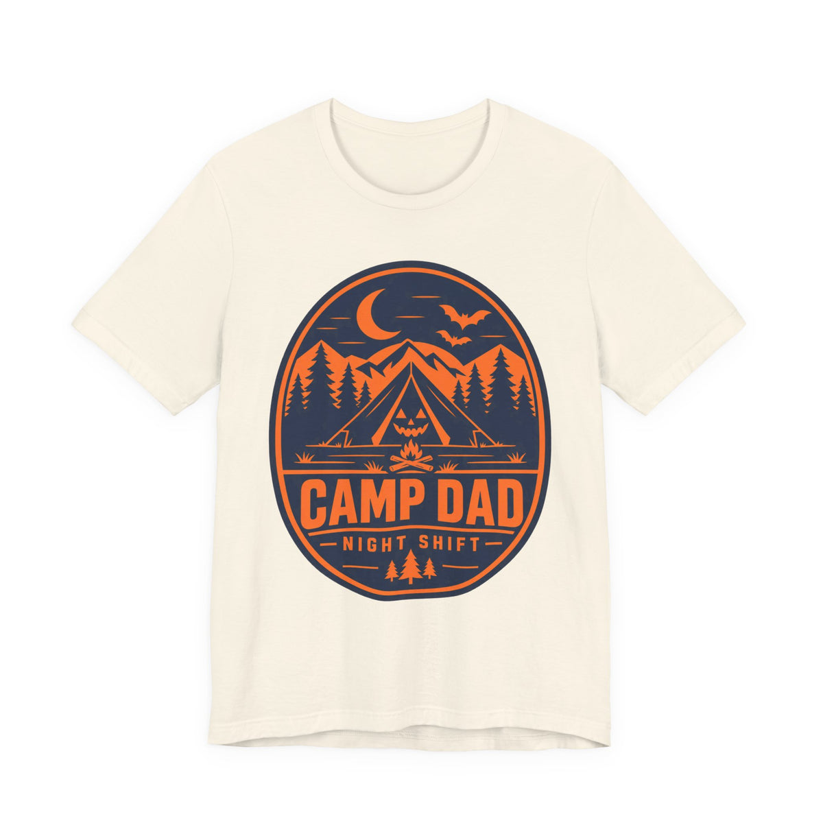 Camp Dad Night Shift Halloween Tee