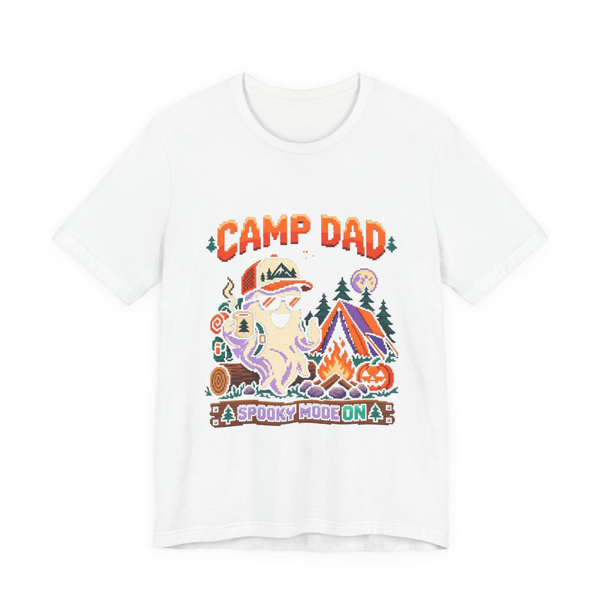 Camp Dad Spooky Mode On Tee