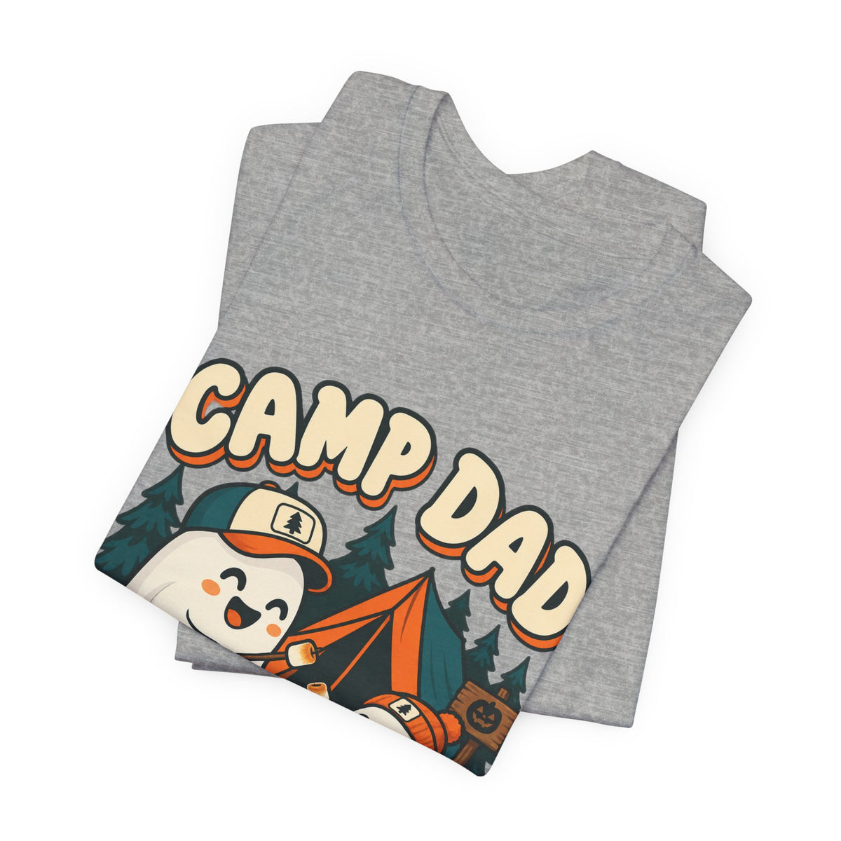 Camp Dad Boo Crew Halloween Tee