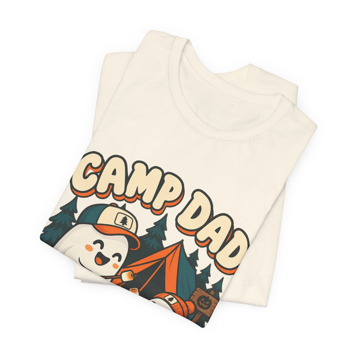 Camp Dad Boo Crew Halloween Tee