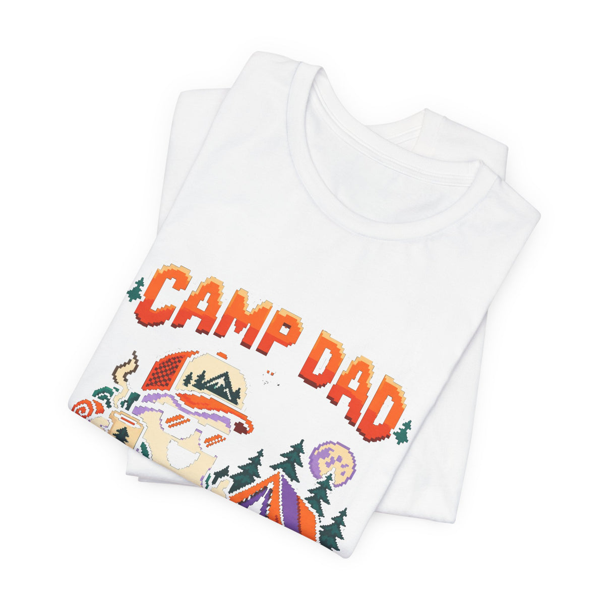 Camp Dad Spooky Mode On Tee