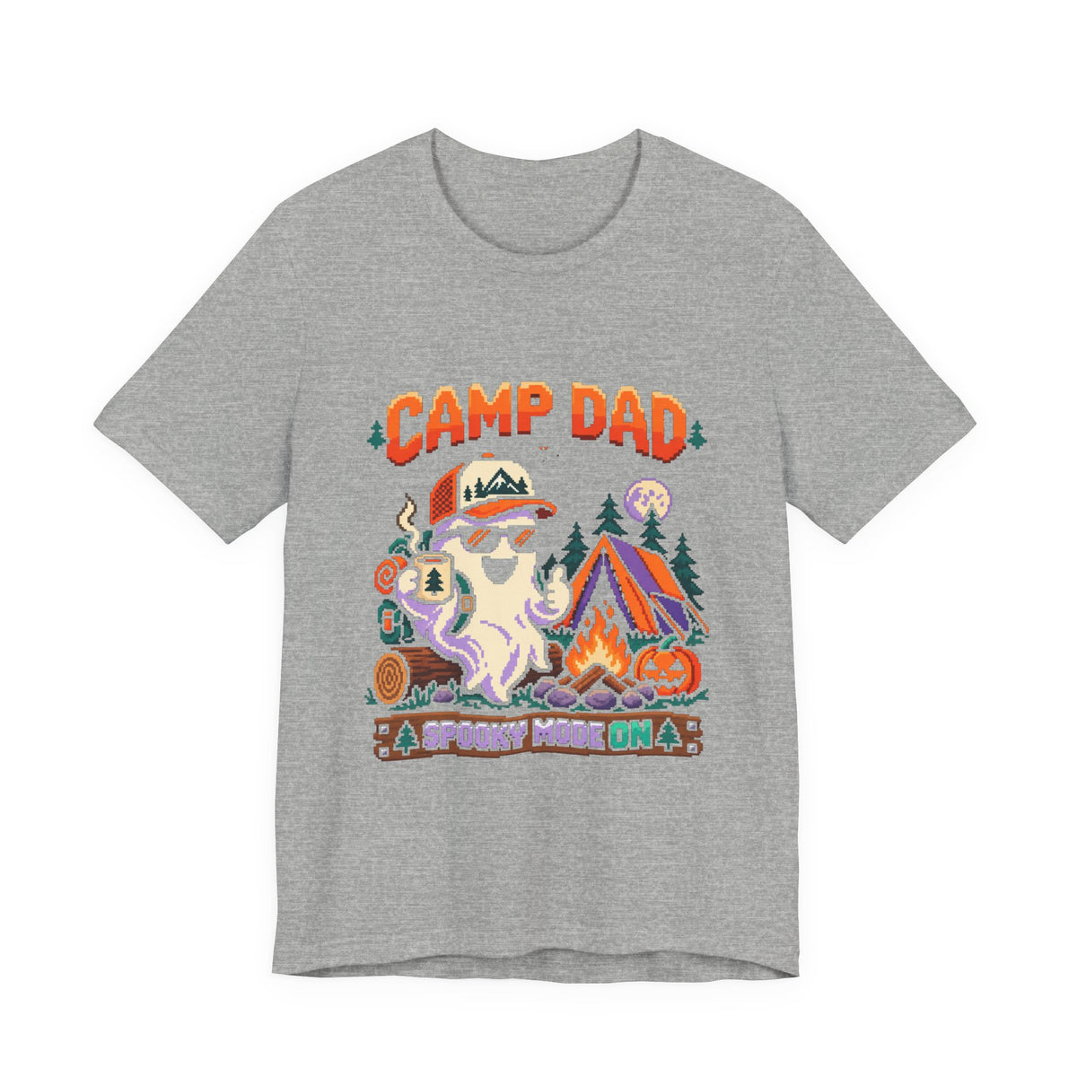 Camp Dad Spooky Mode On Tee