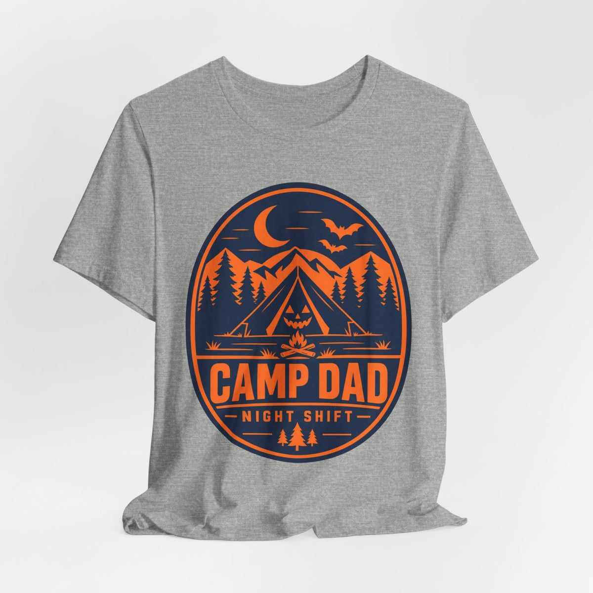 Camp Dad Night Shift Halloween Tee