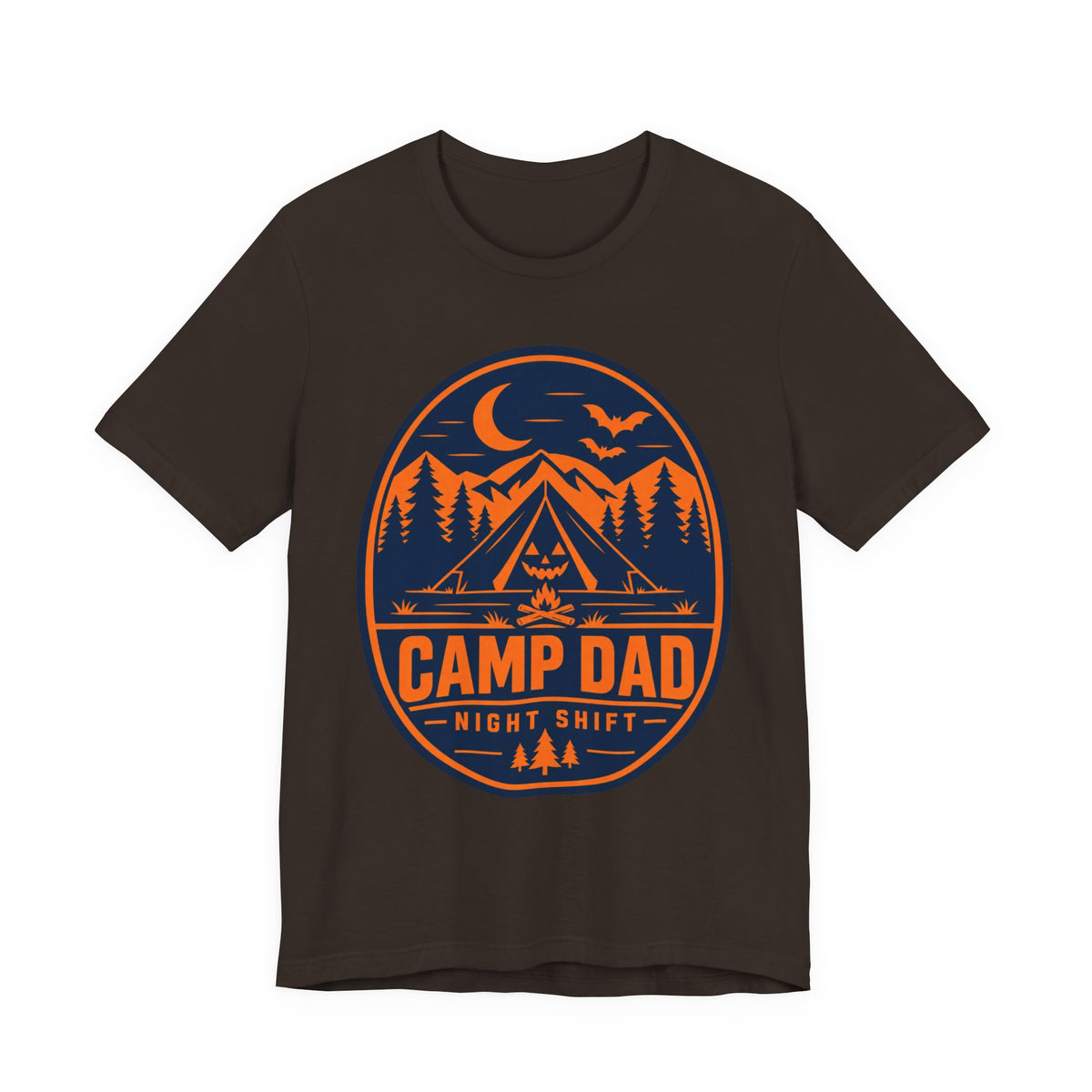 Camp Dad Night Shift Halloween Tee