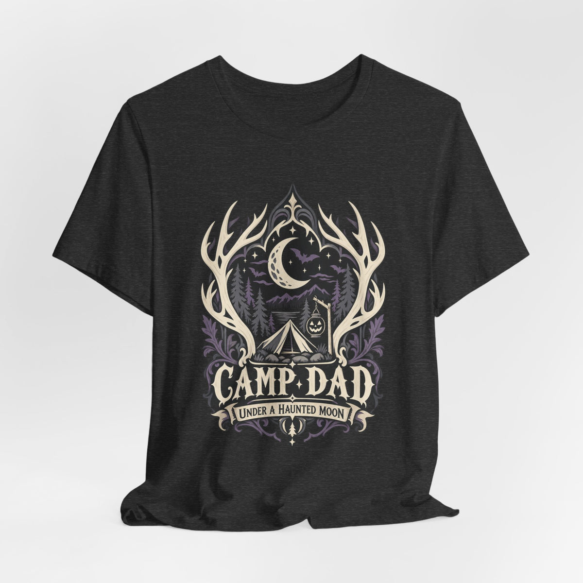 Camp Dad Under A Haunted Moon Tee