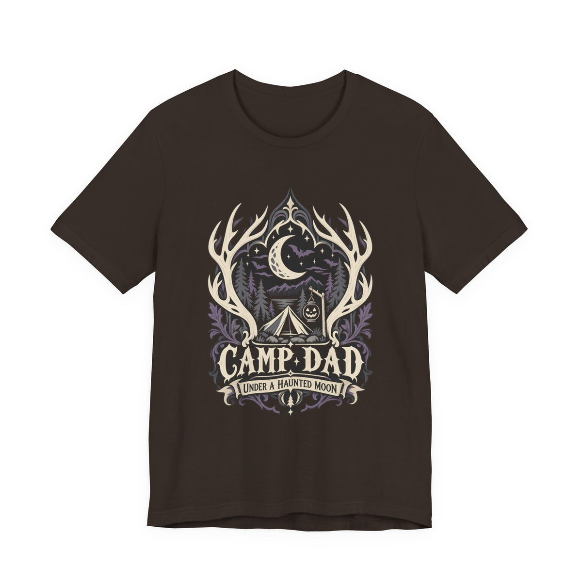 Camp Dad Under A Haunted Moon Tee