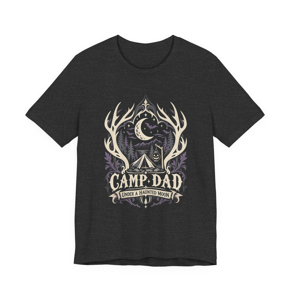 Camp Dad Under A Haunted Moon Tee