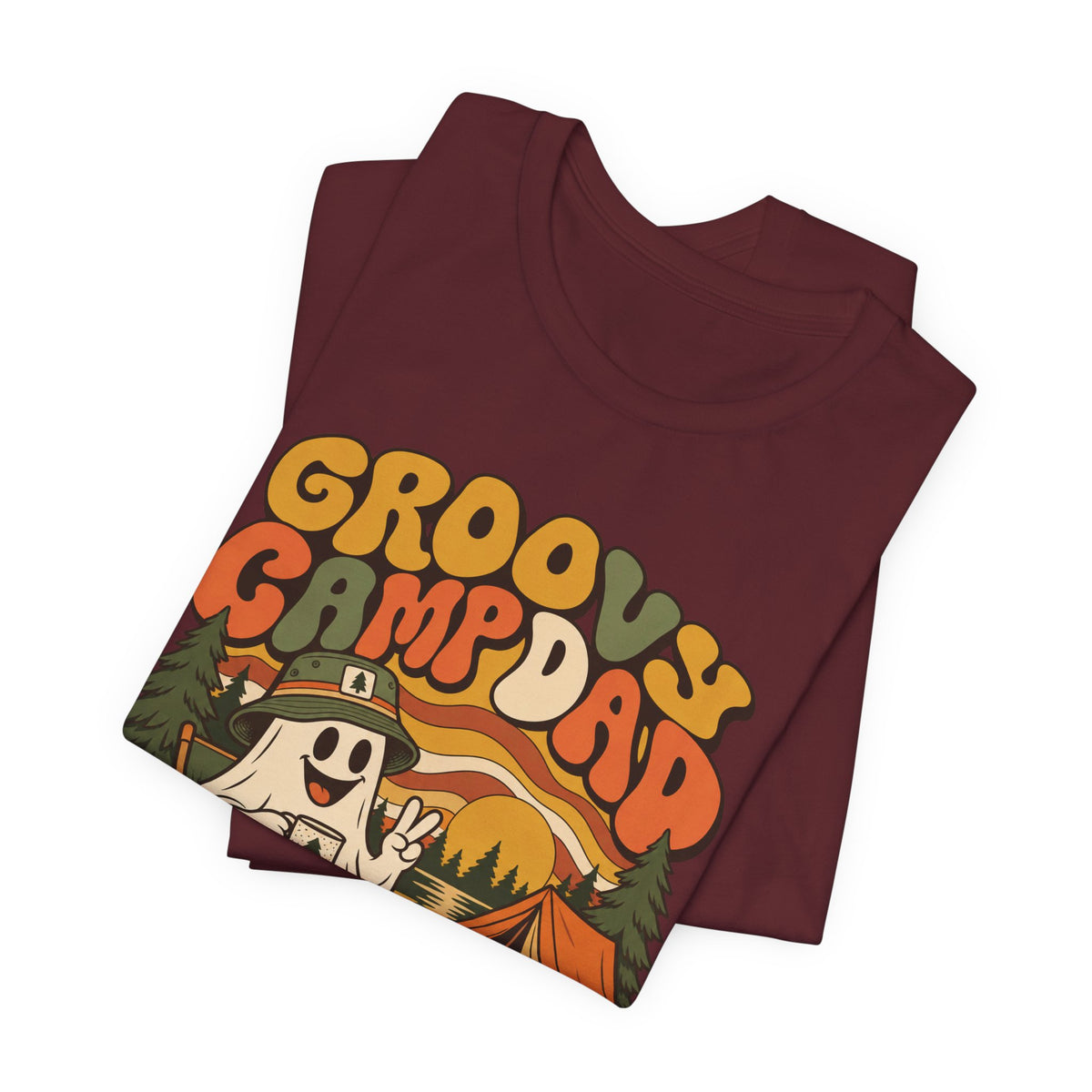 Groovy Camp Dad Spooky Nights Tee