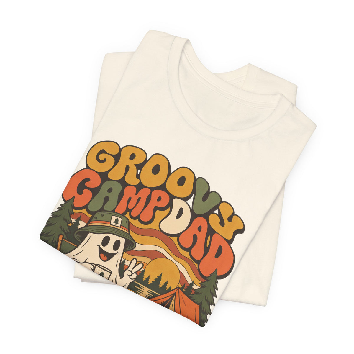 Groovy Camp Dad Spooky Nights Tee