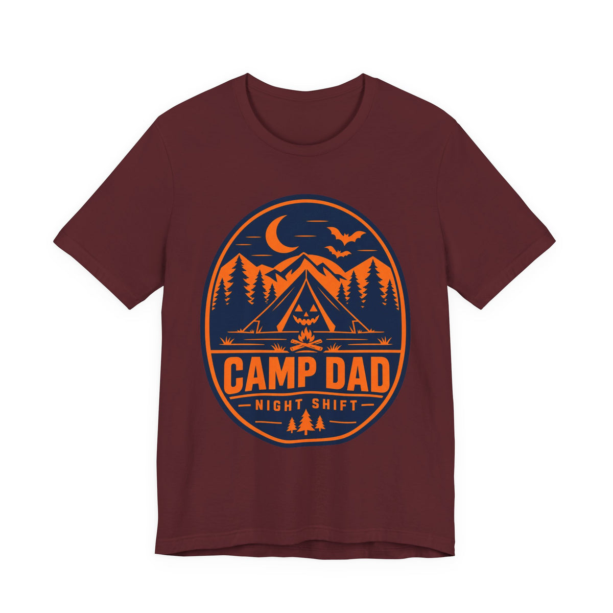 Camp Dad Night Shift Halloween Tee