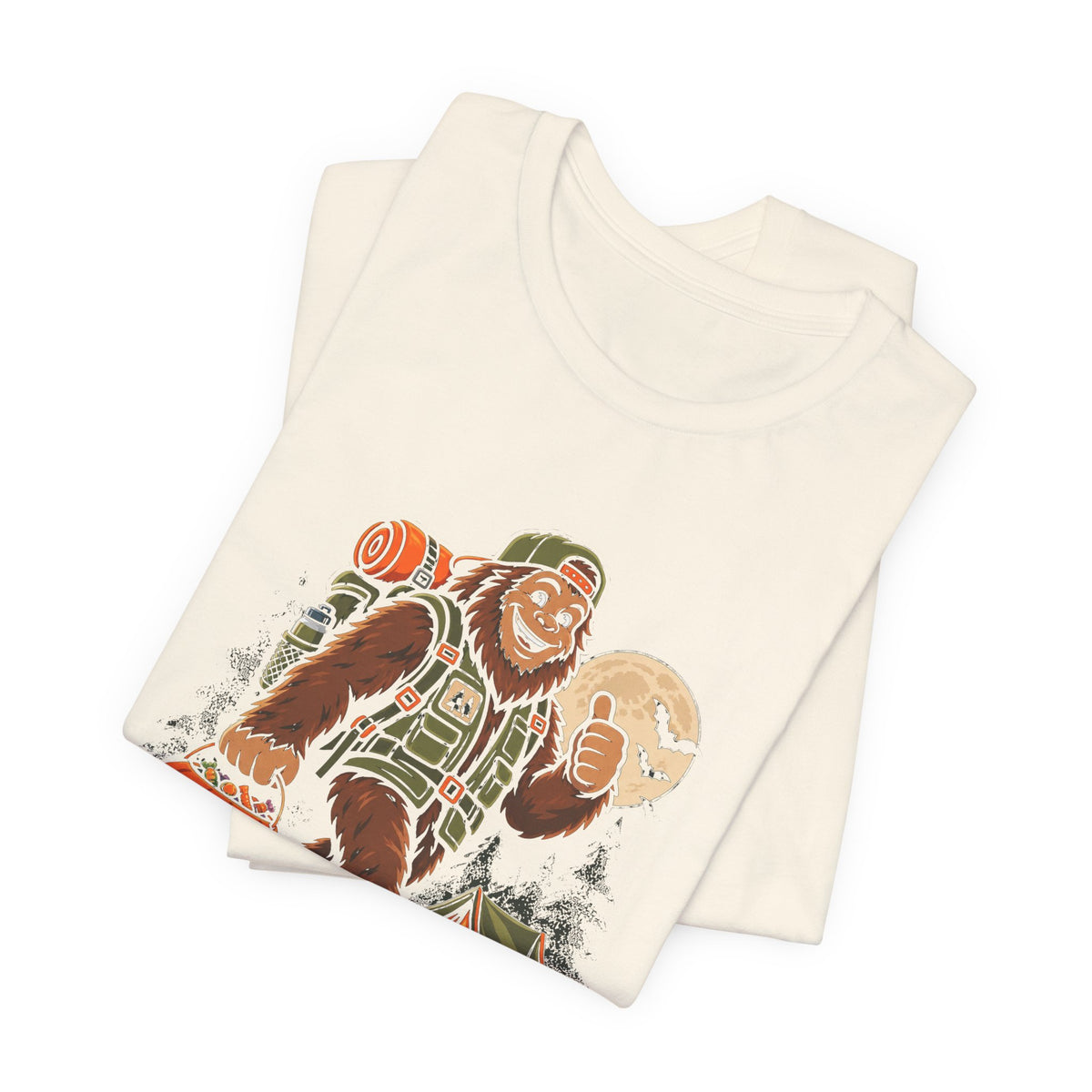Squatch Dad Camping After Dark Tee