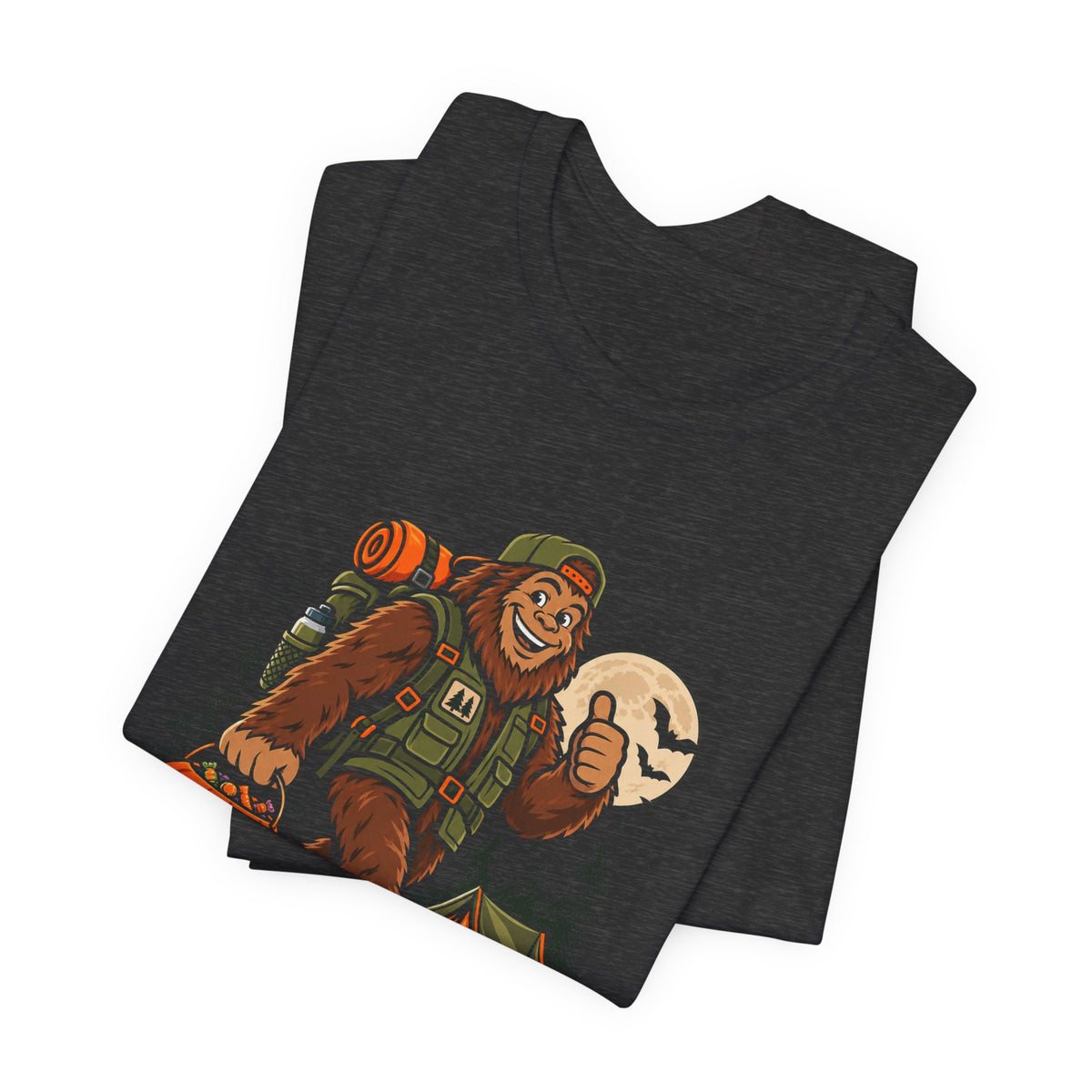Squatch Dad Camping After Dark Tee
