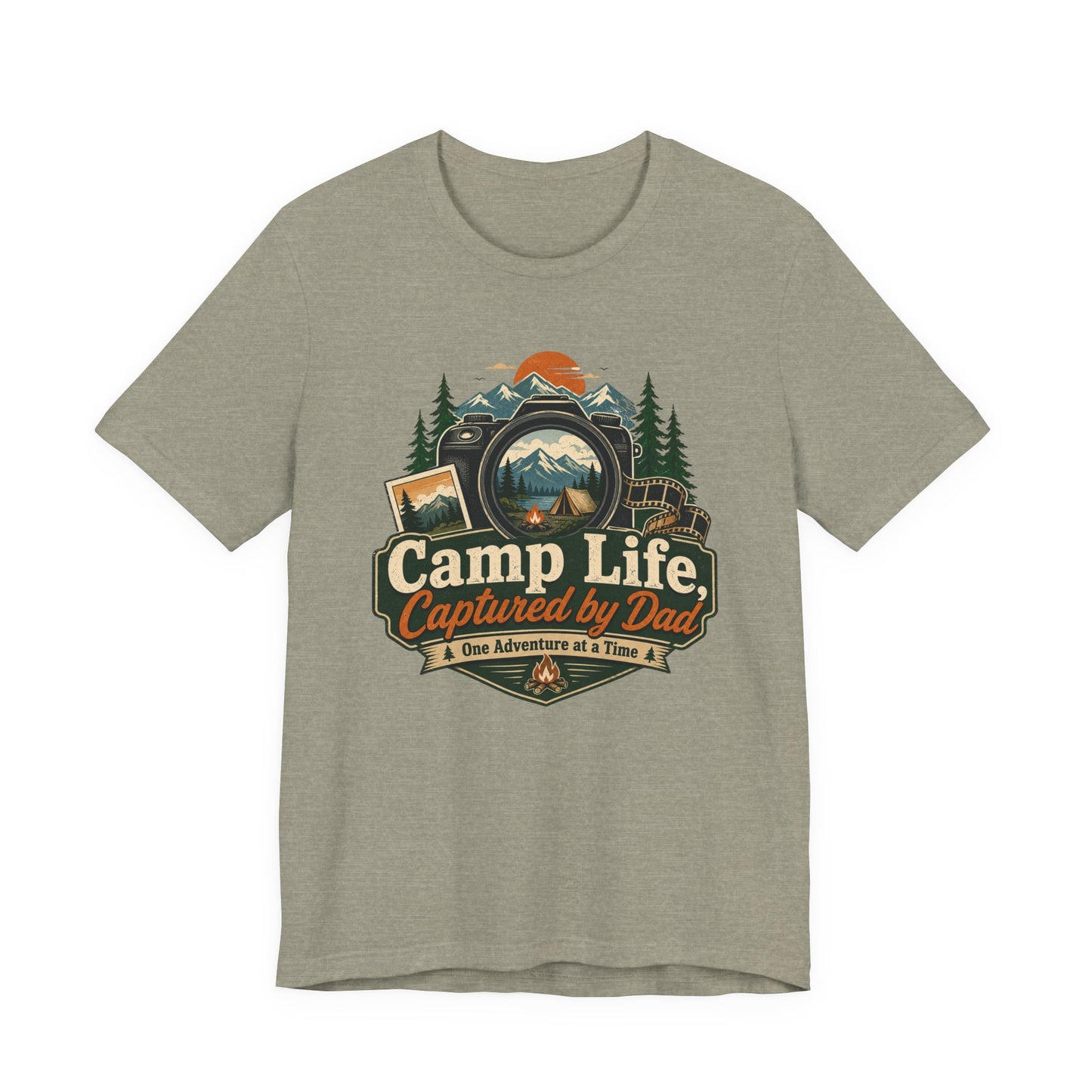 Camp Life T-Shirt - Vintage Campfire Tee