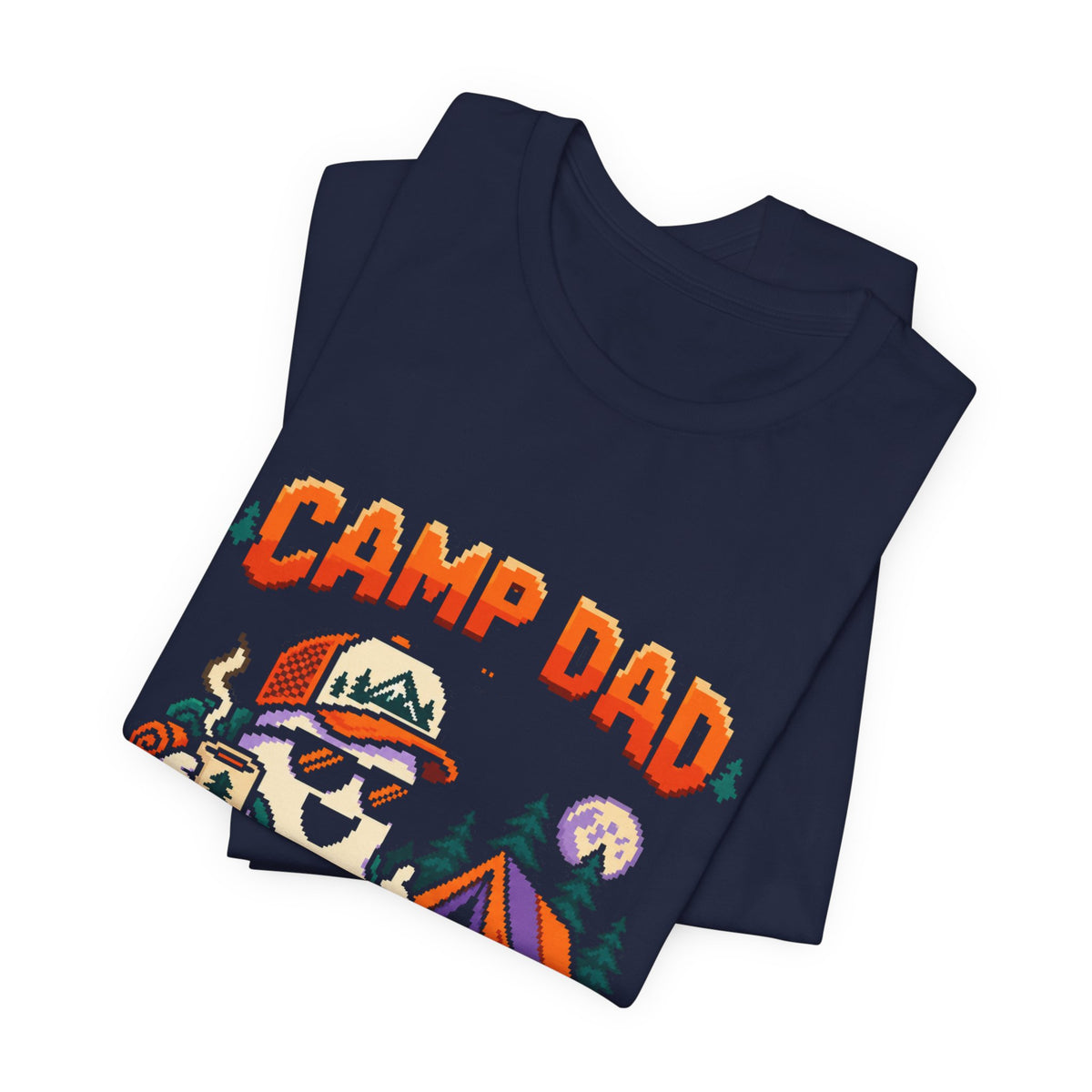 Camp Dad Spooky Mode On Tee