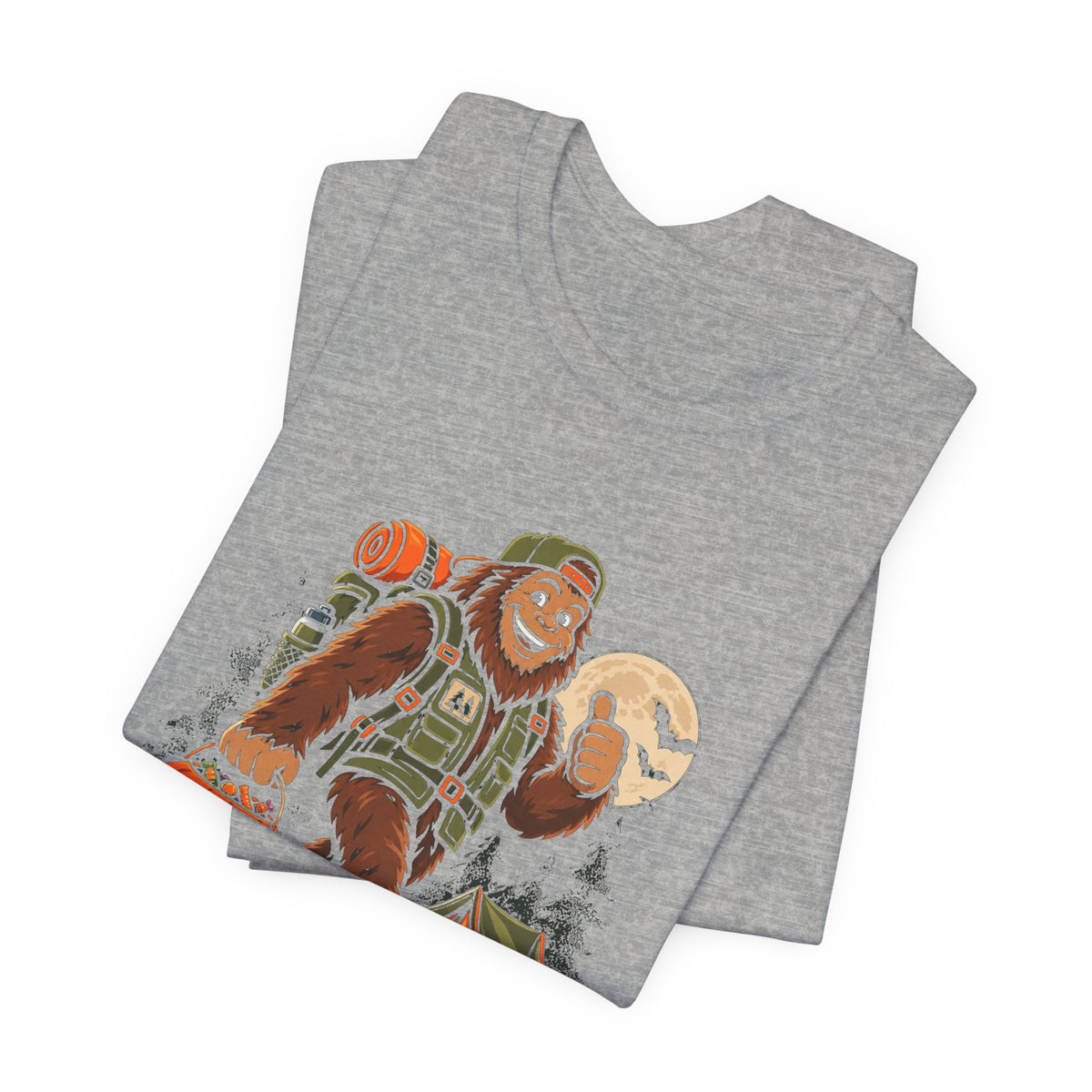 Squatch Dad Camping After Dark Tee