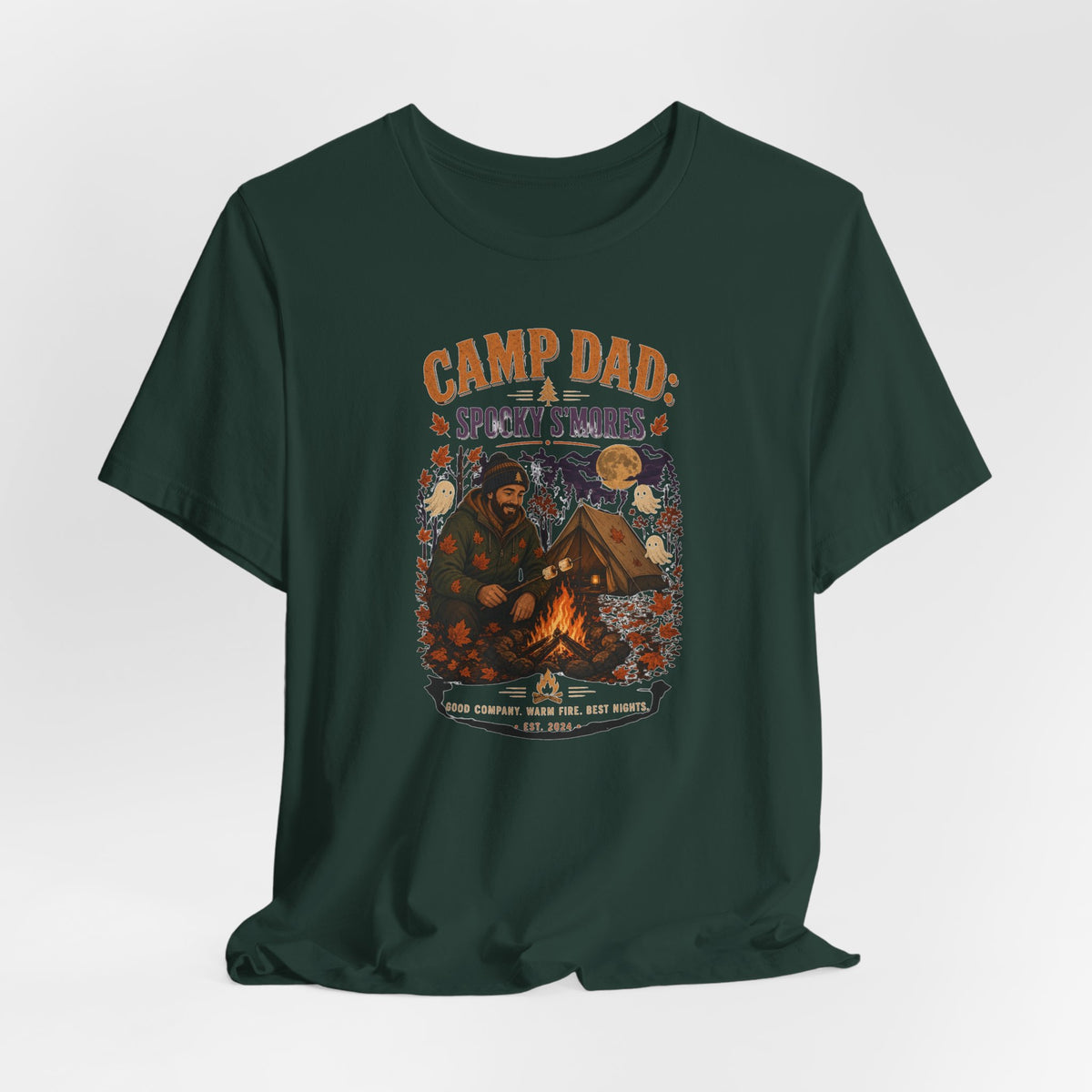 Camp Dad — Spooky S'mores