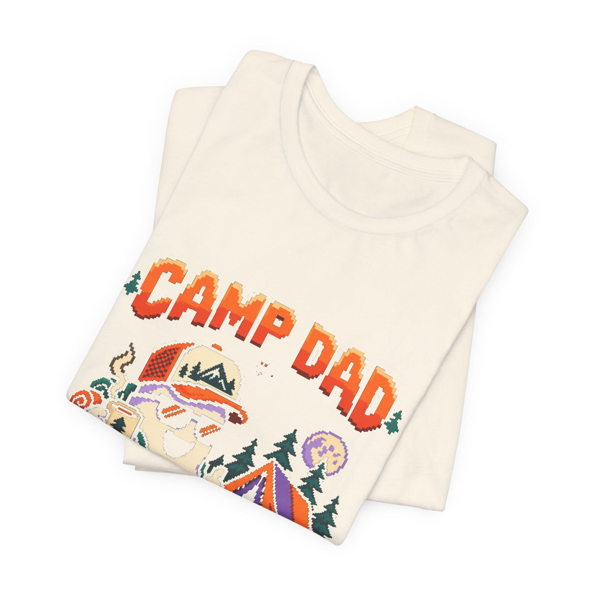 Camp Dad Spooky Mode On Tee