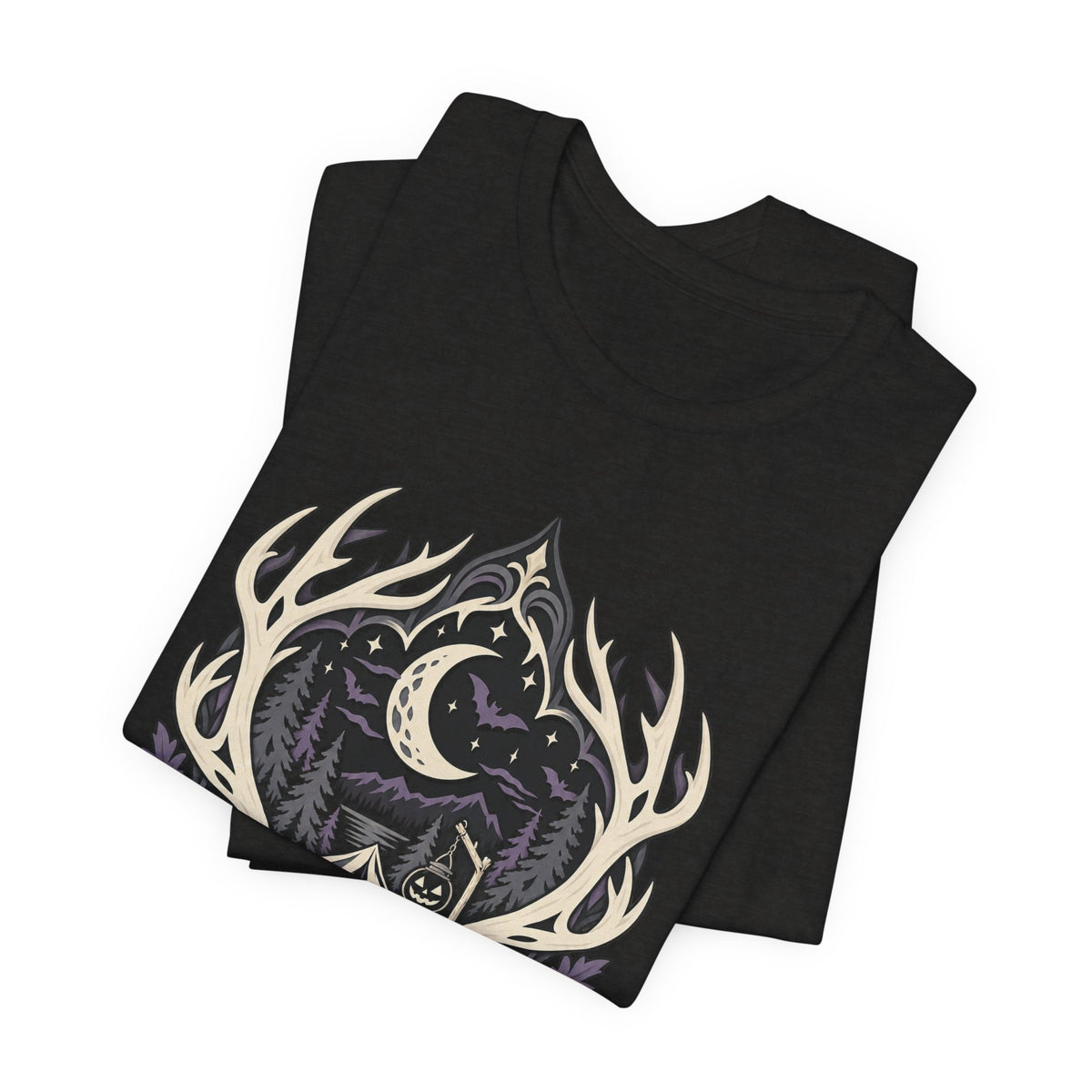 Camp Dad Under A Haunted Moon Tee