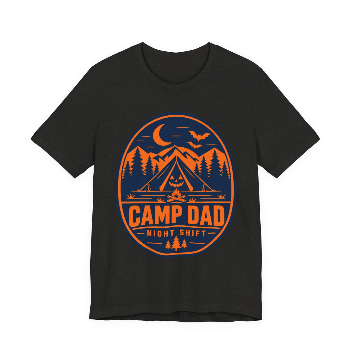 Camp Dad Night Shift Halloween Tee