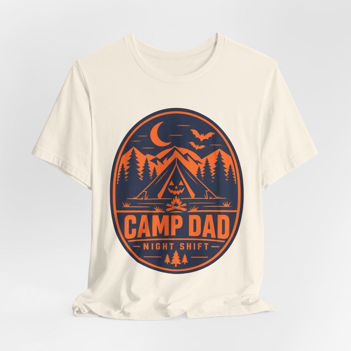 Camp Dad Night Shift Halloween Tee