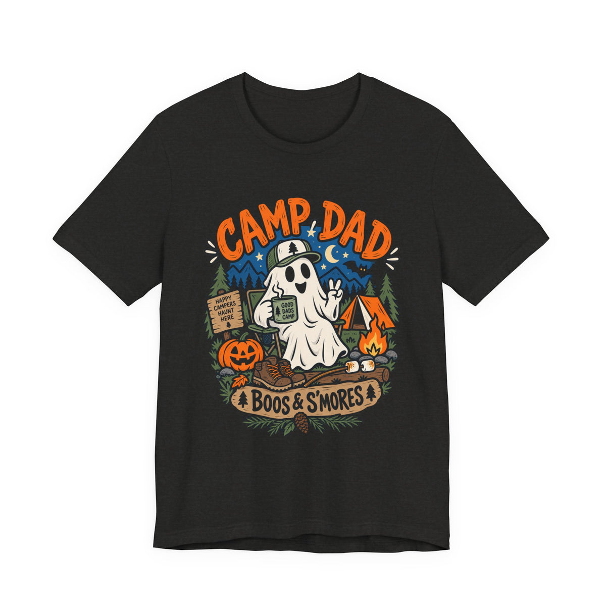 Camp Dad Boos & S'mores Tee