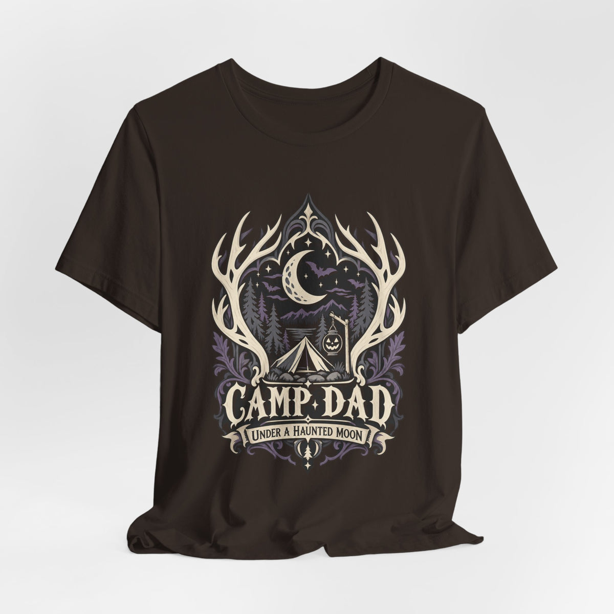 Camp Dad Under A Haunted Moon Tee