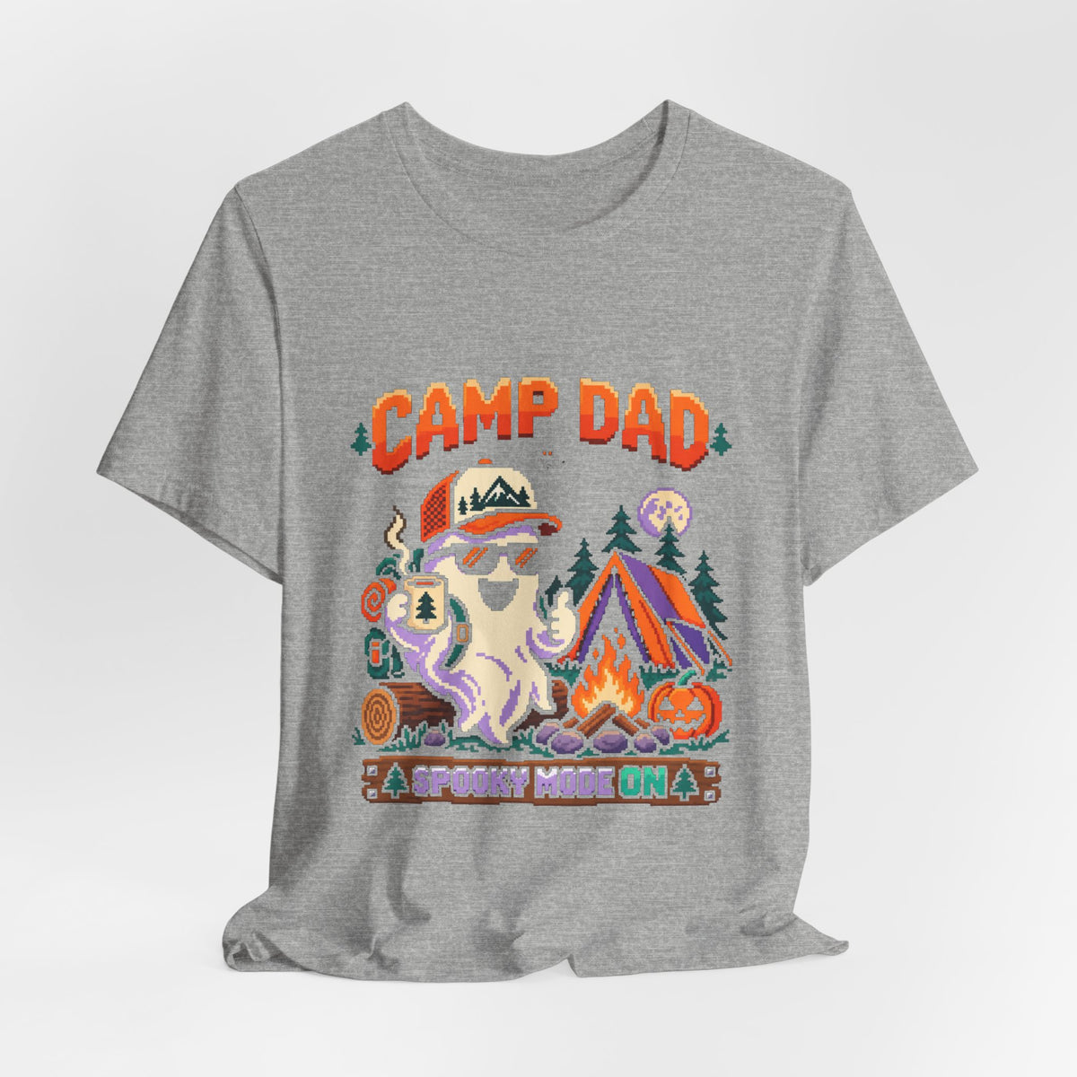Camp Dad Spooky Mode On Tee