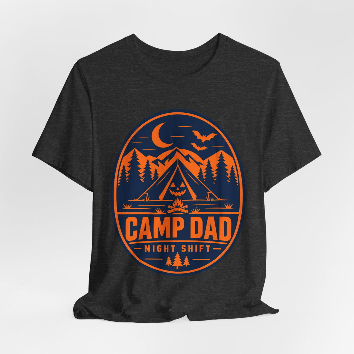 Camp Dad Night Shift Halloween Tee