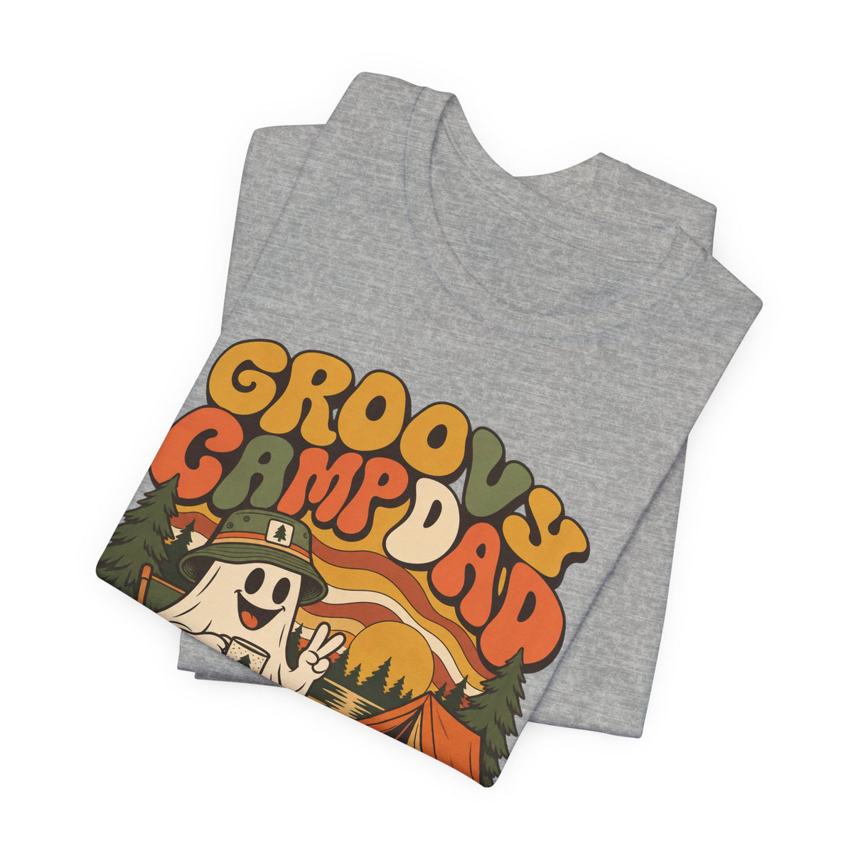 Groovy Camp Dad Spooky Nights Tee