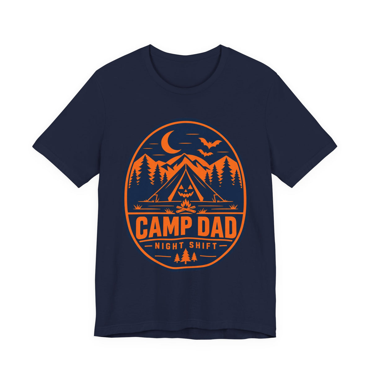 Camp Dad Night Shift Halloween Tee