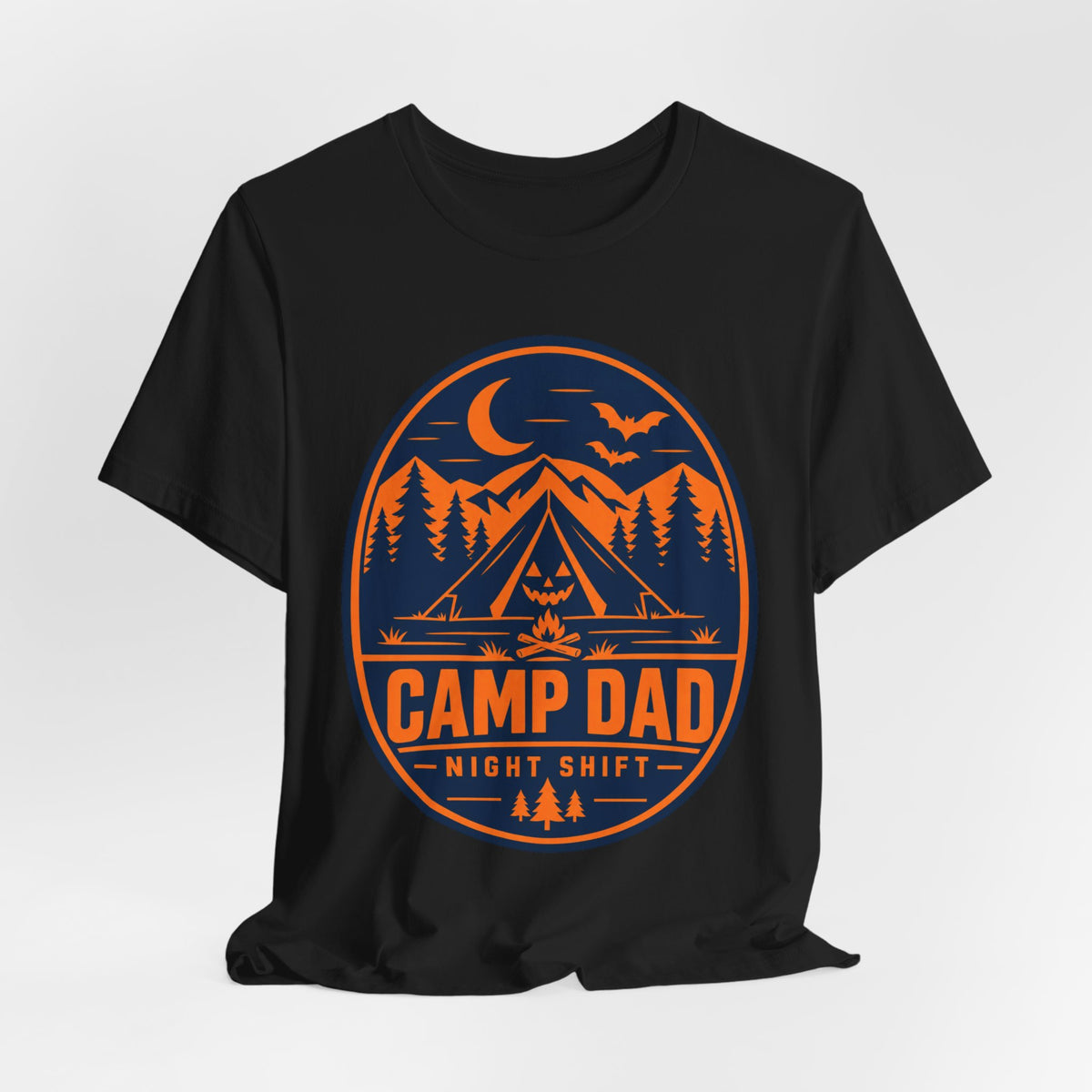 Camp Dad Night Shift Halloween Tee