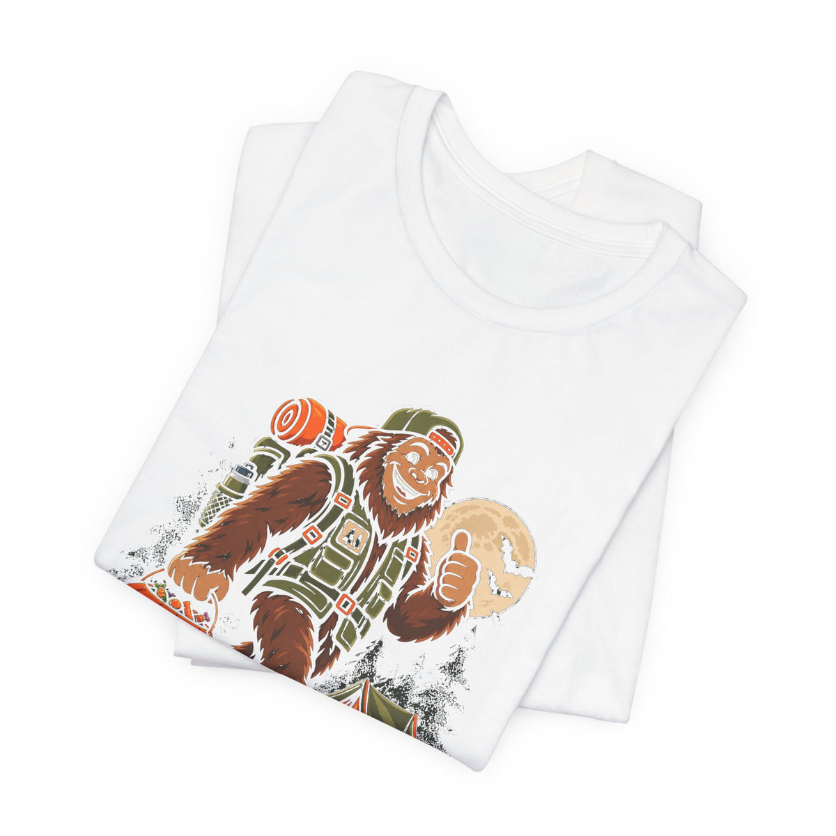 Squatch Dad Camping After Dark Tee